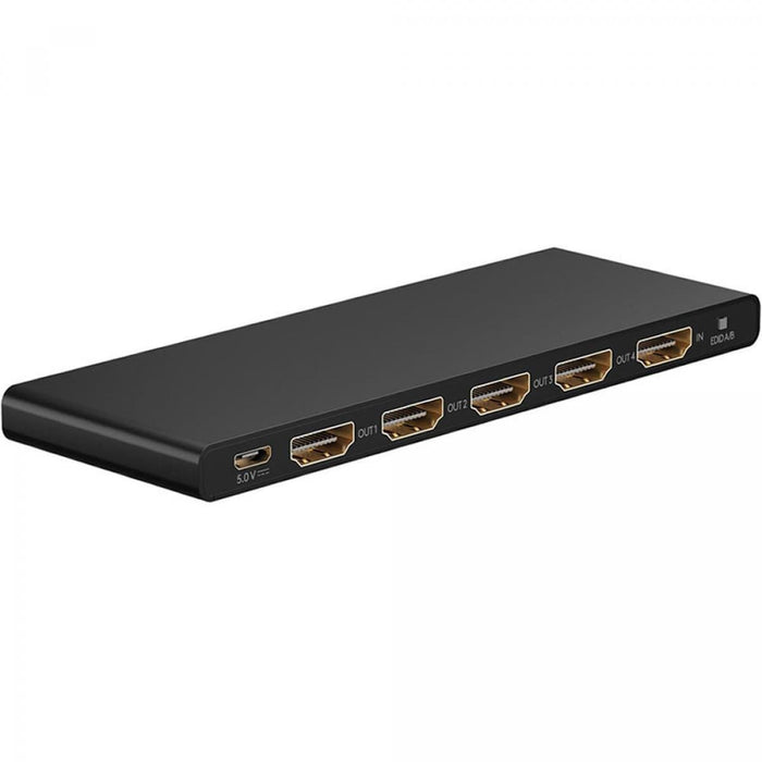 Splitter Divisor HDMI 1 a 4 Salidas 4K 60 Hz, Goobay