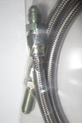 SS braided Front Brake Hose 22" Norton Commando 06-3541 SS UK MADE