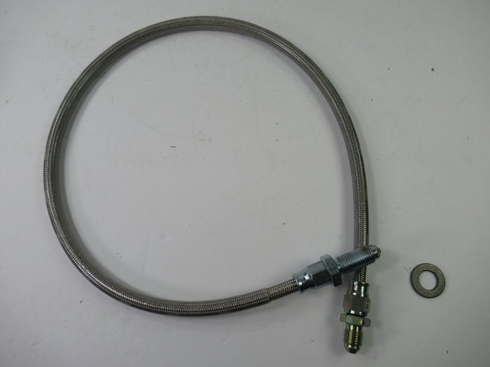 SS braided Front Brake Hose 22" Norton Commando 06-3541 SS UK MADE