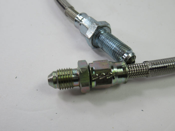 SS braided Front Brake Hose 22" Norton Commando 06-3541 SS UK MADE