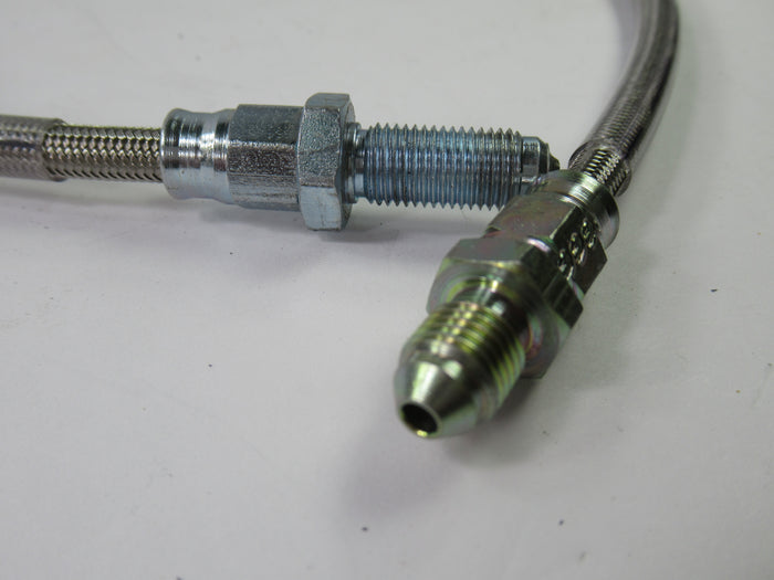 SS braided Front Brake Hose 22" Norton Commando 06-3541 SS UK MADE