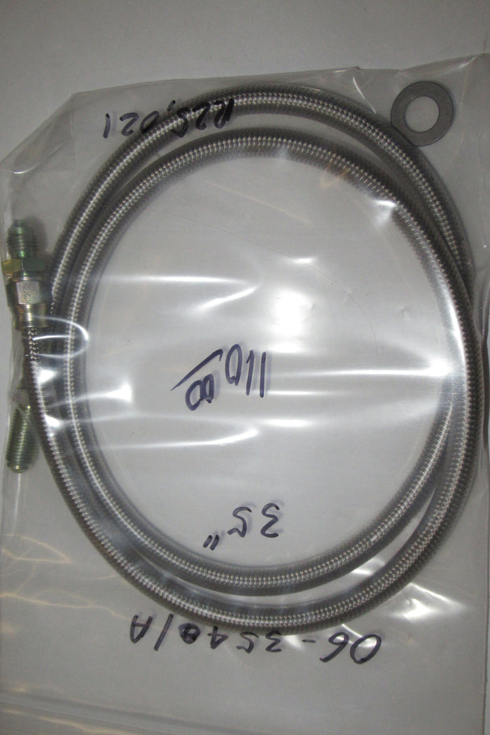 SS braided Front Brake Hose 35" Norton Commando 06-3540/SS UK MADE Hi-Rider