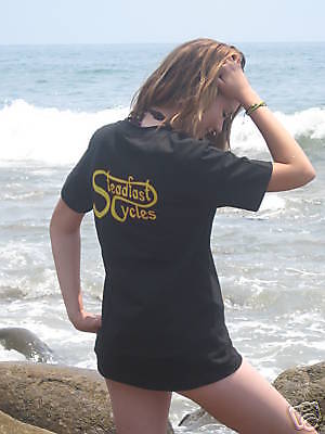 Steadfast Cycles Motorcycles XXL shirt Classic British motorcycle black tshirt