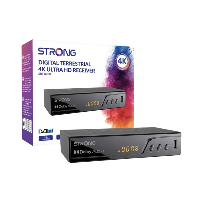 STRONG Decodificador TDT 4K UHD DVB-T2