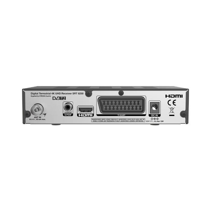 STRONG Decodificador TDT 4K UHD DVB-T2