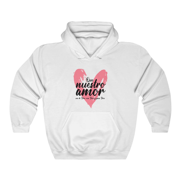 Sudadera para ella - que nuestro amor sea de Dios
