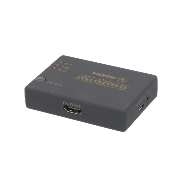 Switch 3x1 4K@60Hz HDCP2.2