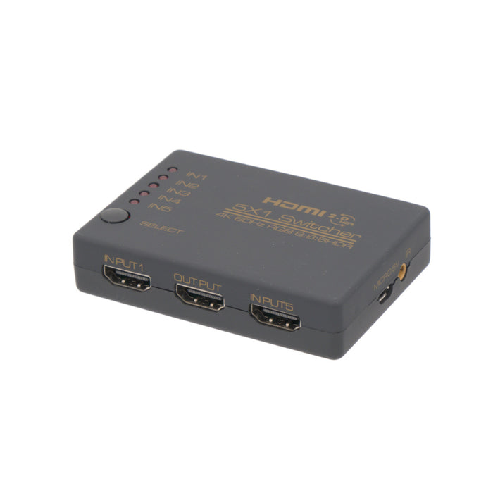 Switch 5x1 4K@60Hz HDCP2.2