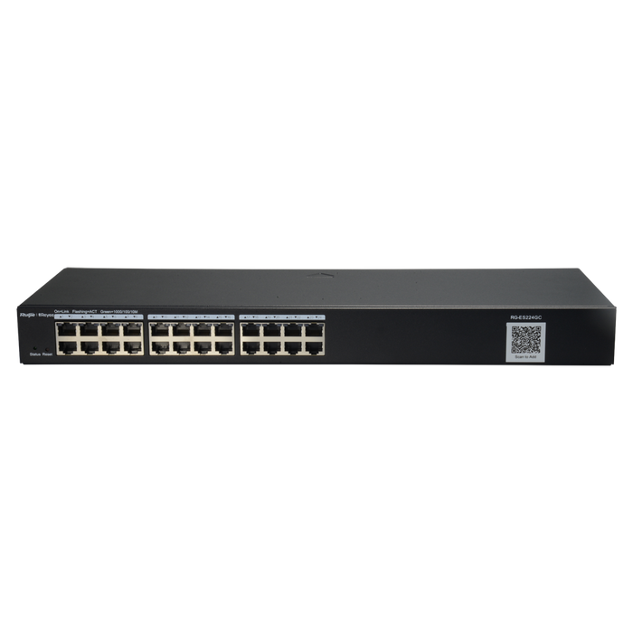 Switch Cloud Gestionable 24 Puertos Gigabit Enrackable RG-ES224GC Reyee