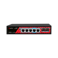 Switch Gigabit Safire 4 Puertos PoE + 3 Uplink 65W