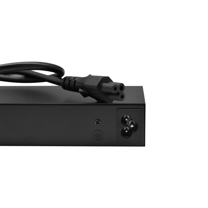 Switch Gigabit Safire 4 Puertos PoE + 3 Uplink 65W