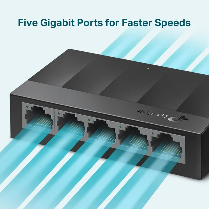 Switch Gigabit TP-Link LS1005G de 5 Puertos 10/100/1000 Mbps