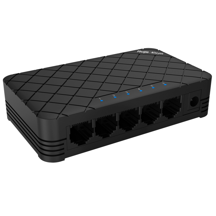 Switch No Gestionable 5 Puertos 10/100 Mbps Carcasa Plástico RG-ES05 Reyee