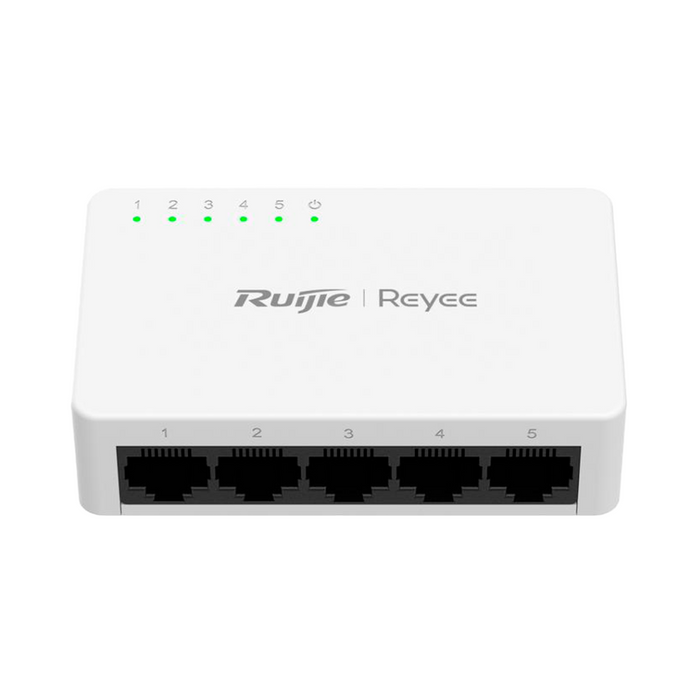 Switch No Gestionable 5 Puertos Gigabit Sobremesa RG-ES05G-L Reyee