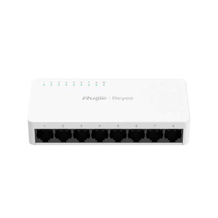 Switch No Gestionable 8 Puertos Gigabit Sobremesa RG-ES08G-L Reyee