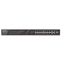 Switch PoE+ 16 Puertos 10/100 Mbps + 2 Uplink Gigabit 120W RG-ES118S-LP Reyee
