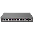 Switch PoE+ 8 Puertos 10/100 Mbps + 2 Uplink Gigabit 110W RG-ES110D-P Reyee