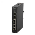 Switch Rango Temp Extendida PoE 3 Puertos 10/100 + 1 Puerto Gigabit 2sfp 96W 802.3at Manejable Layer 2