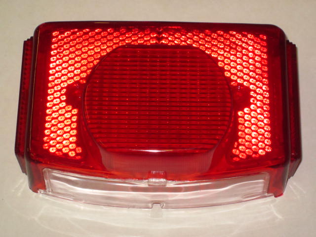 Taillight lens only Norton Triumph BSA Lucas #54584930 1972 73 74 75 76 77 78 79