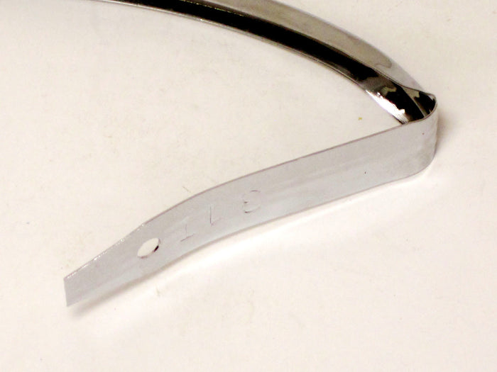 Tank Strip chrome trim gas fuel tank slimline Triumph 650 1969 1970 T120 TR6 83-0031 NZ MADE