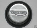 Triumph tank top badge silver silver T140 Bonneville Grommet with emblem UK MADE