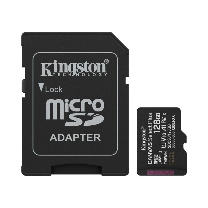 Tarjeta de Memoria Kingston CANVAS Select Plus microSD