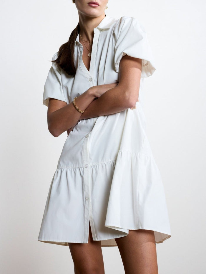 Havana white mini dress front 1