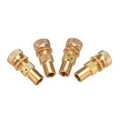 THORNY DEVIL 4PK BRASS TYRE DEFLATORS SET WITH POUCH
