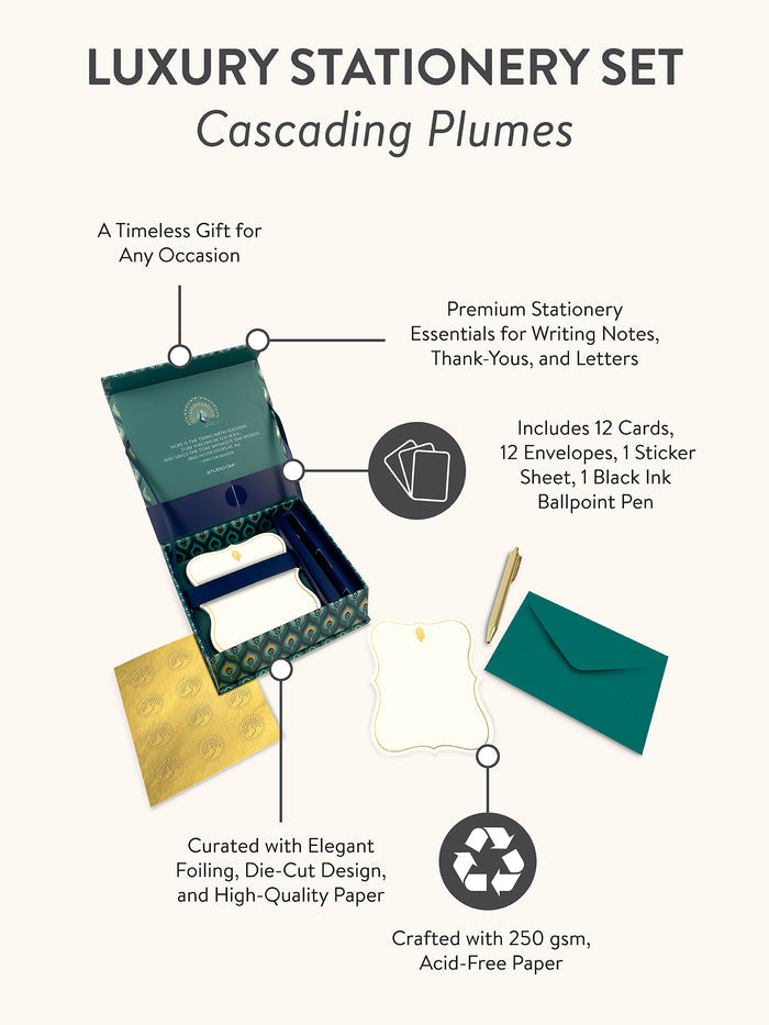 Transformative Teal Stationery Bundle