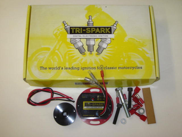Tri-Spark Digital Electronic Ignition Triumph 500 650 750 twins Clock-wise Norton Atlas
