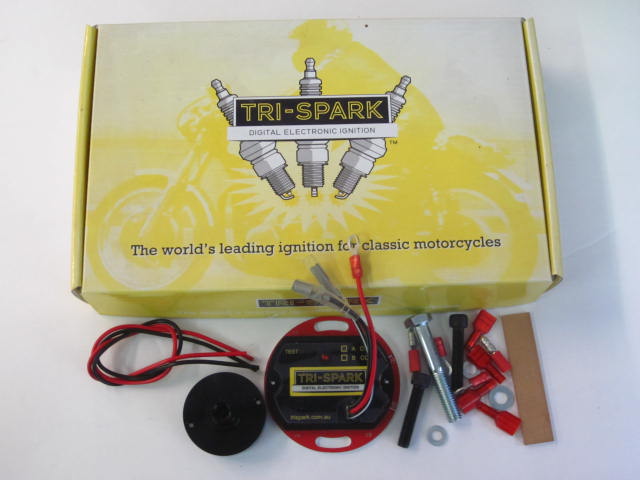 Tri-Spark Digital Electronic Ignition Triumph 500 650 750 twins Clock-wise Norton Atlas