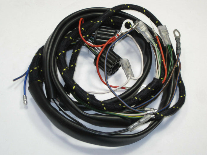 Triumph 650 Nacelle Wire harness cloth covered 1963 1964 1965 2 switches * !