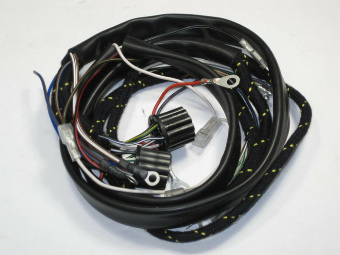 Triumph 650 Nacelle Wire harness cloth covered 1963 1964 1965 2 switches * !