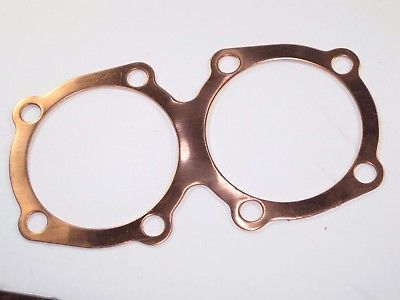 Triumph copper headgasket 1959 60 61 62 T120 TR6 T100 650 pre-unit twin UK