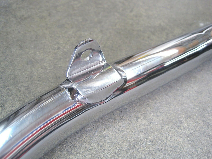 Triumph 750 twin pipes Exhaust Pipe Set 71-3755 71-3758 1973-79 T140 TR7 UK Made