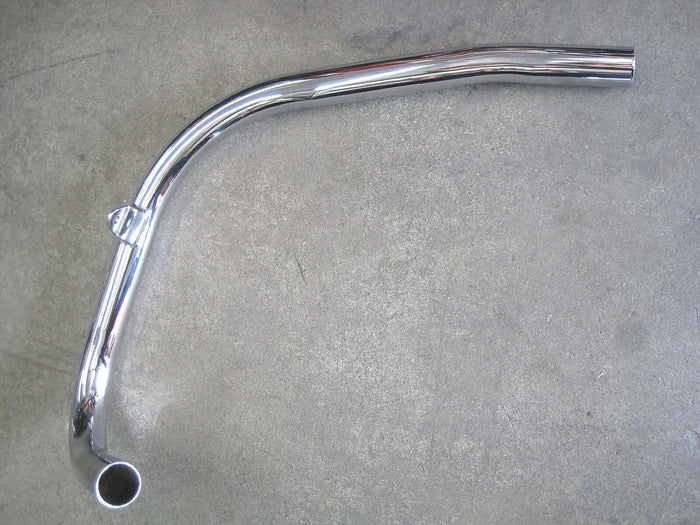 Triumph 750 twin pipes Exhaust Pipe Set 71-3755 71-3758 1973-79 T140 TR7 UK Made