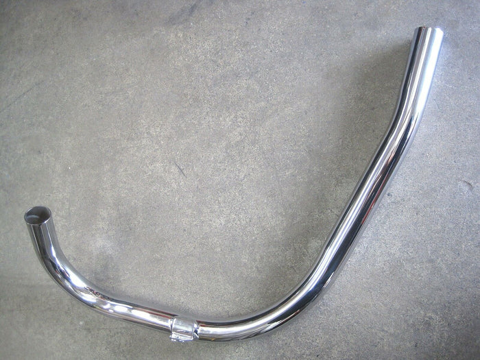 Triumph 750 twin pipes Exhaust Pipe Set 71-3755 71-3758 1973-79 T140 TR7 UK Made