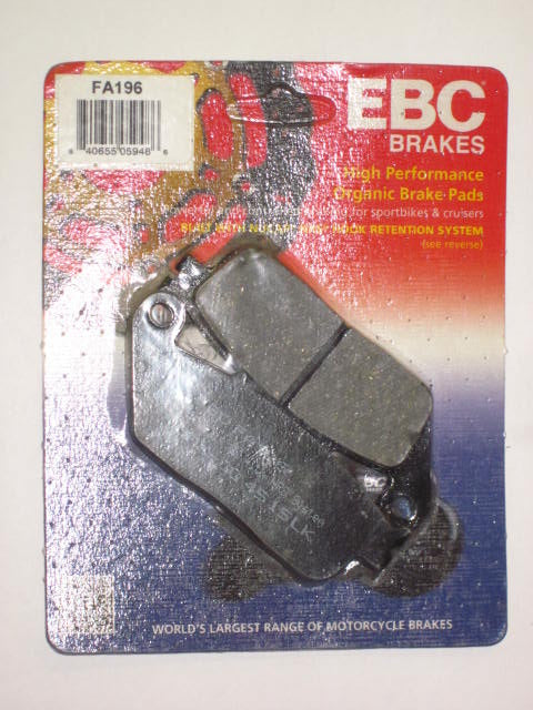 Triumph Adventurer Thunderbird brake pads EBC UK Made 1990 to 1999