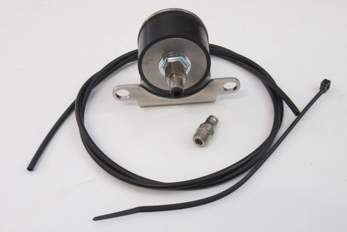 Triumph center mount black face gauge 650 750 T140 T120 TR6 TR7