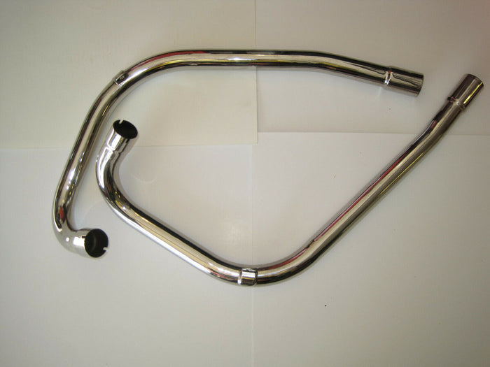Triumph exhaust header pipes 1958 & 59 T110 TR6 T120 NEW UK Made 70-3628 70-3632