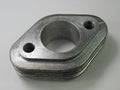 Triumph Finned carb carburetor spacer 30mm aluminum Made in England Triumph BSA Amal