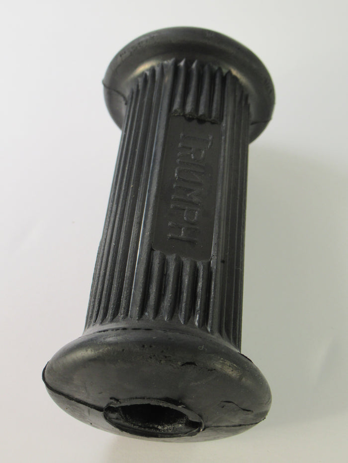 Triumph footrest rubber Rider front NF704 with BLOCK LETTER logo 82-9279