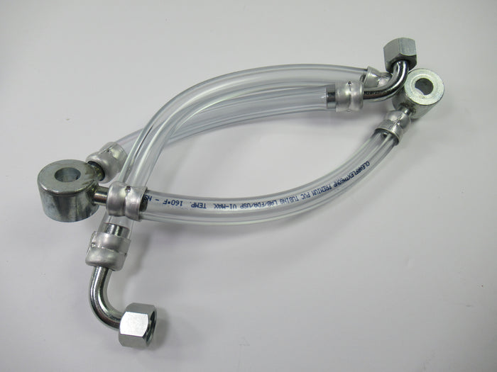 Triumph fuel line assembly 500 twin carb monoblock T100R Daytona up to 1967
