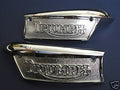 Triumph gas tank badges 1969 70 71 72 73 74 75 76 77 78 79 UK Made badges badge