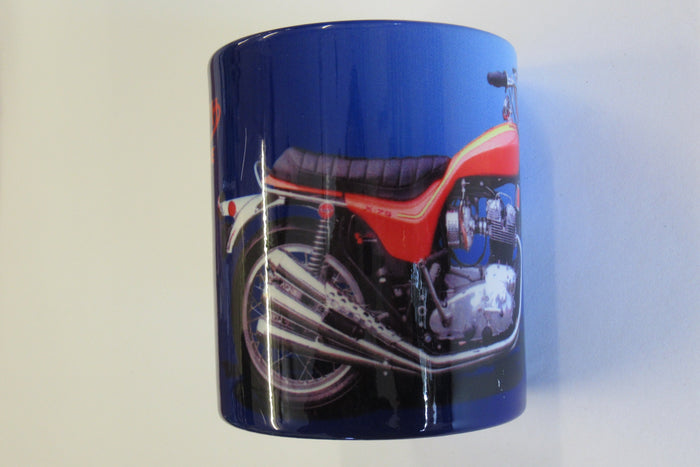 Triumph Hurricane Mug 10oz coffee cup ceramic motorcycle Trident Triple