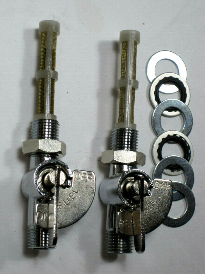 Triumph petcock set 60-4512 60-4511 with seals and washers