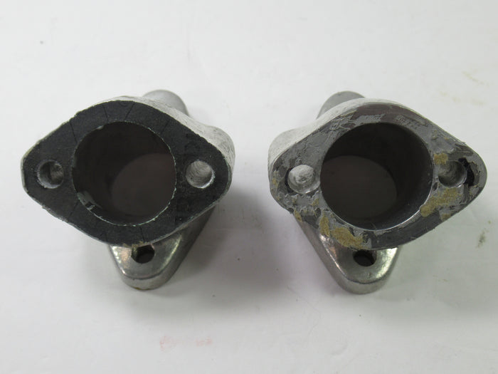 Triumph Pre-Unit TWIN authentic Webco dual carb intake manifold turn outs 650 500 used