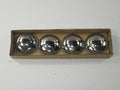 Triumph Pre-Unit TWIN Rocker caps cap Set 70-1564 alloy cover stainless steel
