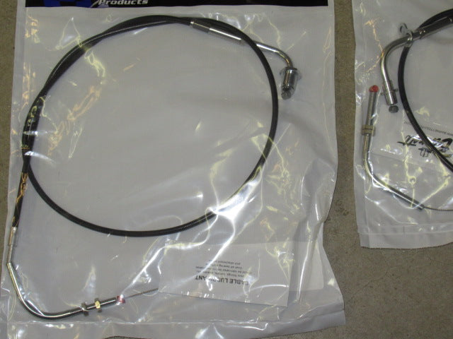 Triumph push pull throttle cable set Bonneville T100 2001 02 03 04 05 06 07 08 Hinkley