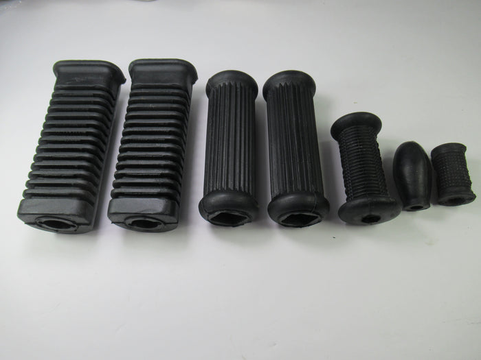 Triumph T140 Rubber set shifter kick start footrest rubbers shift kick foot rest